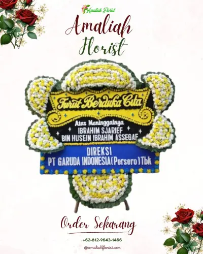Papan Bunga Duka di Tibubiu